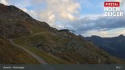 Archived webcam image showing Jerzens - Top station Hochzeiger 2.5 on 29 Aug 2026 at 19:57