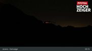 Archived webcam image showing Jerzens - Top station Hochzeiger 2.5 on 15 Sep 2026 at 05:14
