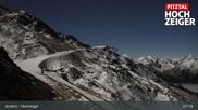 Archived webcam image showing Jerzens - Top station Hochzeiger 2.5 on 31 Oct 2026 at 01:44