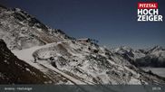 Archived webcam image showing Jerzens - Top station Hochzeiger 2.5 on 31 Oct 2026 at 05:44