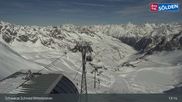 Archiviertes Webcam Bild: Sölden - Schwarze Schneid Mittelstation am 26 Feb 2026 um 13:53 Uhr