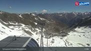 Archiviertes Webcam Bild: Sölden - Schwarze Schneid Mittelstation am 29.05.2026 um 11:23 Uhr