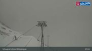 Archiviertes Webcam Bild: Sölden - Schwarze Schneid Mittelstation am 10.06.2026 um 08:21 Uhr