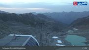Archiviertes Webcam Bild: Sölden - Schwarze Schneid Mittelstation am 14.07.2026 um 01:29 Uhr