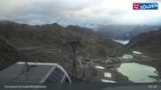 Archiviertes Webcam Bild: Sölden - Schwarze Schneid Mittelstation am 14.09.2026 um 07:50 Uhr