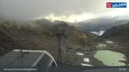 Archiviertes Webcam Bild: Sölden - Schwarze Schneid Mittelstation am 14.09.2026 um 08:50 Uhr