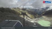 Archiviertes Webcam Bild: Sölden - Schwarze Schneid Mittelstation am 14.09.2026 um 13:50 Uhr