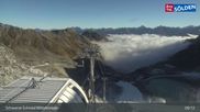 Archiviertes Webcam Bild: Sölden - Schwarze Schneid Mittelstation am 12.10.2026 um 09:18 Uhr