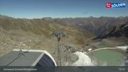 Archiviertes Webcam Bild: Sölden - Schwarze Schneid Mittelstation am 12.10.2026 um 13:18 Uhr