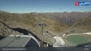 Archiviertes Webcam Bild: Sölden - Schwarze Schneid Mittelstation am 12.10.2026 um 15:18 Uhr