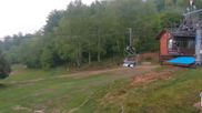 Archived webcam image showing Nowa Osada - Top station chair lift on 17 May 2026 at 07:21