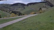 Archived webcam image showing Münstertal-Wieden: Heidstein Ski Lift on 23 Oct 2026 at 08:13