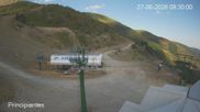 Archived webcam image showing Valdezcaray - Ski lift Principantes on 27 Jun 2026 at 08:33