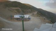 Archived webcam image showing Valdezcaray - Ski lift Principantes on 12 Jul 2026 at 07:42