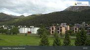Archived webcam image showing Davos: Nordic Center on 15 Jun 2026 at 08:58