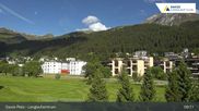 Archived webcam image showing Davos: Nordic Center on 15 Jun 2026 at 09:58