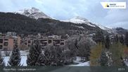 Archived webcam image showing Davos: Nordic Center on 25 Oct 2026 at 07:11