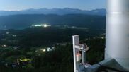 Archived webcam image showing Lookout tower Pyramidenkogel on 4 Aug 2026 at 00:07