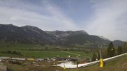 Archiviertes Webcam Bild: Hauser Kaibling: Talstation Gondelbahn - Wollis Kids Park & Skischule am 12.04.2026 um 16:54 Uhr