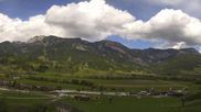 Archived webcam image showing Hauser Kaibling - Wolli's Kids Park on 7 May 2026 at 12:58