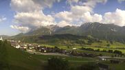 Archiviertes Webcam Bild: Hauser Kaibling: Talstation Gondelbahn - Wollis Kids Park & Skischule am 28.05.2026 um 08:42 Uhr