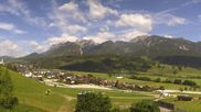 Archiviertes Webcam Bild: Hauser Kaibling: Talstation Gondelbahn - Wollis Kids Park & Skischule am 28.05.2026 um 10:42 Uhr