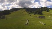 Archiviertes Webcam Bild: Hauser Kaibling: Talstation Gondelbahn - Wollis Kids Park & Skischule am 12.07.2026 um 10:49 Uhr