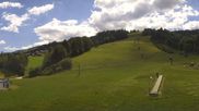 Archiviertes Webcam Bild: Hauser Kaibling: Talstation Gondelbahn - Wollis Kids Park & Skischule am 12.07.2026 um 12:49 Uhr