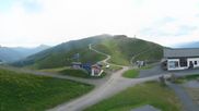 Archived webcam image showing Wildkogel-Arena: Top station Wildkogel gondola on 4 Jul 2026 at 06:42