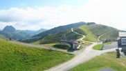 Archived webcam image showing Wildkogel-Arena: Top station Wildkogel gondola on 4 Jul 2026 at 08:42