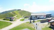 Archived webcam image showing Wildkogel-Arena: Top station Wildkogel gondola on 4 Jul 2026 at 10:42
