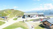 Archived webcam image showing Wildkogel-Arena: Top station Wildkogel gondola on 12 Jul 2026 at 14:47