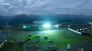 Archived webcam image showing Wildkogel-Arena: Top station Wildkogel gondola on 3 Aug 2026 at 00:11