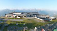 Archived webcam image showing Wildkogel-Arena: Top station Wildkogel gondola on 3 Aug 2026 at 07:11