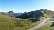 Archived webcam image showing Wildkogel-Arena: Top station Wildkogel gondola on 15 Sep 2026 at 08:51