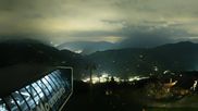 Archived webcam image showing Snow Space Salzburg - Top Station Flying Mozart on 7 Jul 2026 at 00:11
