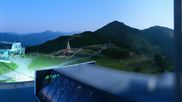 Archived webcam image showing Snow Space Salzburg - Top Station Flying Mozart on 31 Jul 2026 at 04:09