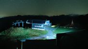 Archived webcam image showing Snow Space Salzburg - Top Station Flying Mozart on 15 Sep 2026 at 00:24