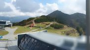 Archived webcam image showing Snow Space Salzburg - Top Station Flying Mozart on 5 Oct 2026 at 14:16