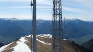 Archived webcam image showing Monte Pora - Top station Cima Pora on 2 Apr 2026 at 10:55