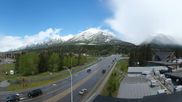 Archived webcam image showing Canmore - View over the town on 18 May 2026 at 22:34