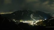 Archived webcam image showing Saalbach - Mountain hut Maisalm on 8 Apr 2026 at 00:54