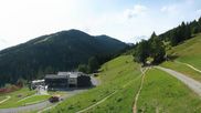 Archived webcam image showing Saalbach - Mountain hut Maisalm on 7 Jul 2026 at 16:14