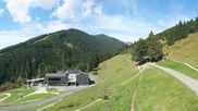 Archived webcam image showing Saalbach - Mountain hut Maisalm on 3 Sep 2026 at 12:52