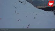 Archived webcam image showing Axamer Lizum - Karleiten lift and Snow Park on Feb 26, 2026 at 5:56 PM