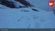 Archived webcam image showing Axamer Lizum - Karleiten lift and Snow Park on 11 Apr 2026 at 03:24
