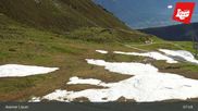 Archived webcam image showing Axamer Lizum - Karleiten lift and Snow Park on 4 Jun 2026 at 08:42