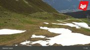 Archived webcam image showing Axamer Lizum - Karleiten lift and Snow Park on 4 Jun 2026 at 11:42