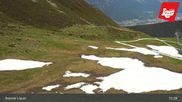 Archived webcam image showing Axamer Lizum - Karleiten lift and Snow Park on 4 Jun 2026 at 15:42
