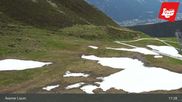 Archived webcam image showing Axamer Lizum - Karleiten lift and Snow Park on 4 Jun 2026 at 17:42